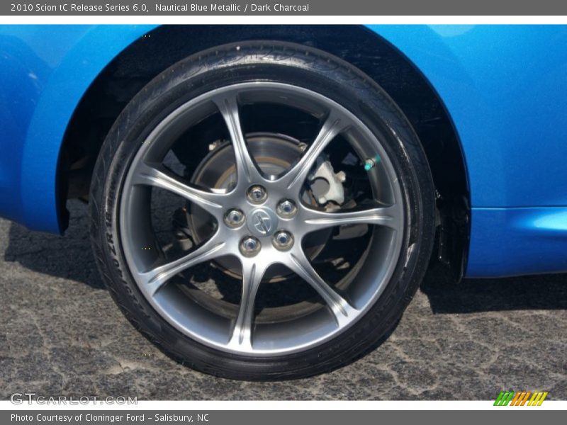 Nautical Blue Metallic / Dark Charcoal 2010 Scion tC Release Series 6.0