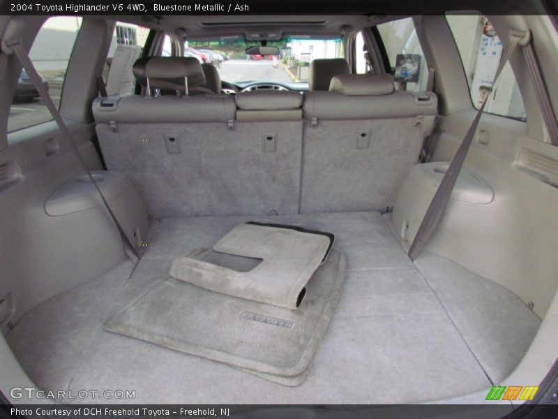 Bluestone Metallic / Ash 2004 Toyota Highlander V6 4WD