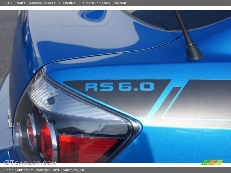 Nautical Blue Metallic / Dark Charcoal 2010 Scion tC Release Series 6.0