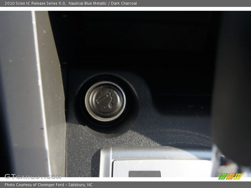 Nautical Blue Metallic / Dark Charcoal 2010 Scion tC Release Series 6.0