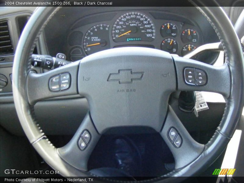 Black / Dark Charcoal 2004 Chevrolet Avalanche 1500 Z66