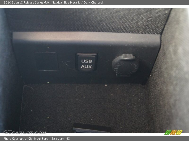 Nautical Blue Metallic / Dark Charcoal 2010 Scion tC Release Series 6.0