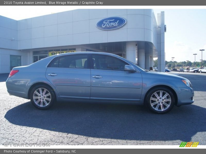 Blue Mirage Metallic / Graphite Gray 2010 Toyota Avalon Limited