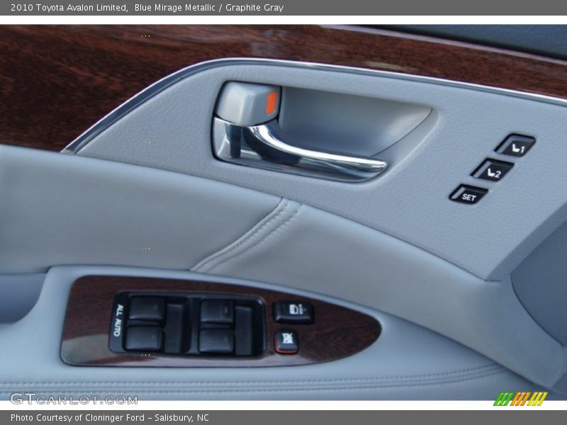 Blue Mirage Metallic / Graphite Gray 2010 Toyota Avalon Limited