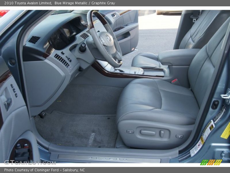 Blue Mirage Metallic / Graphite Gray 2010 Toyota Avalon Limited