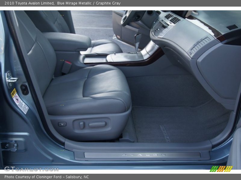 Blue Mirage Metallic / Graphite Gray 2010 Toyota Avalon Limited
