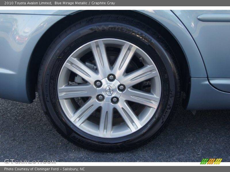 Blue Mirage Metallic / Graphite Gray 2010 Toyota Avalon Limited