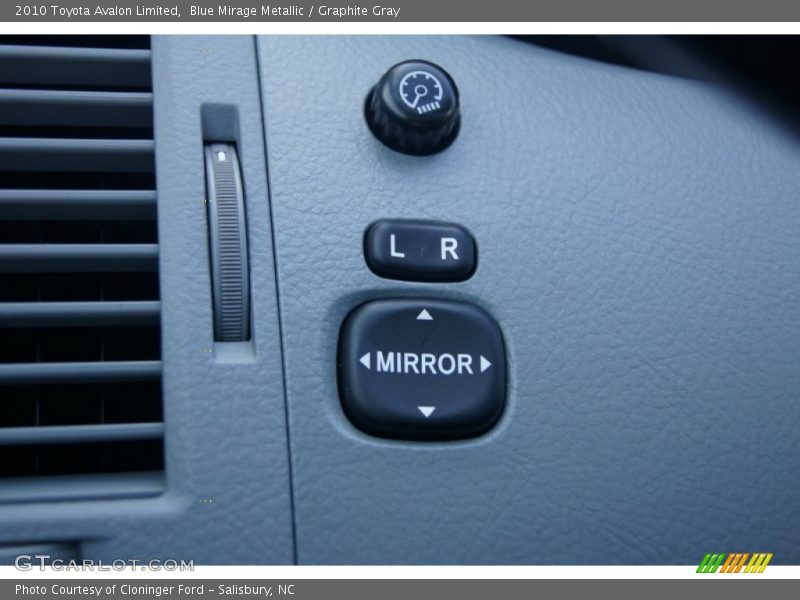Blue Mirage Metallic / Graphite Gray 2010 Toyota Avalon Limited
