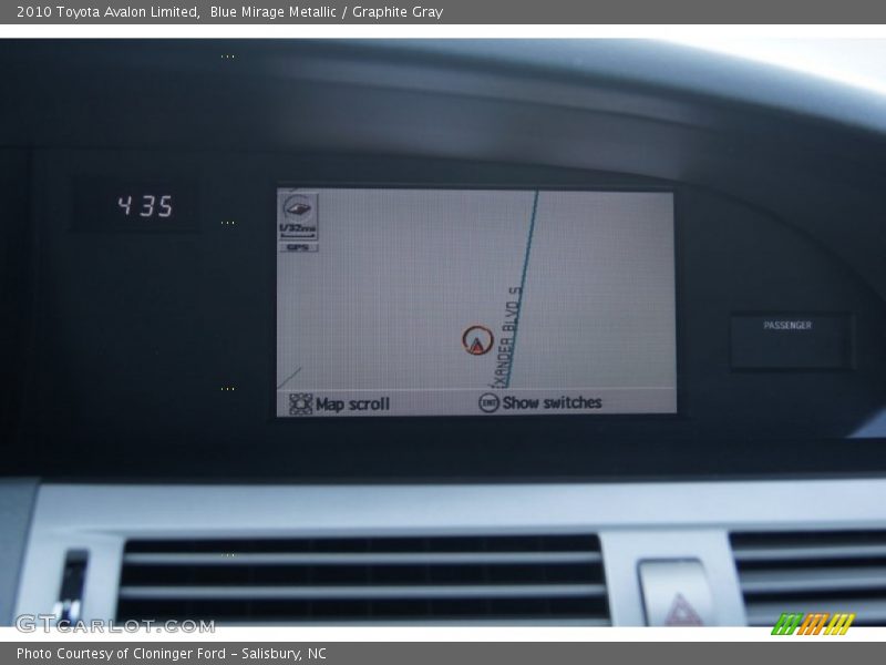 Blue Mirage Metallic / Graphite Gray 2010 Toyota Avalon Limited