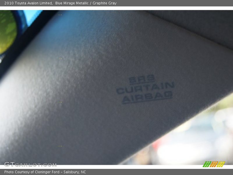 Blue Mirage Metallic / Graphite Gray 2010 Toyota Avalon Limited