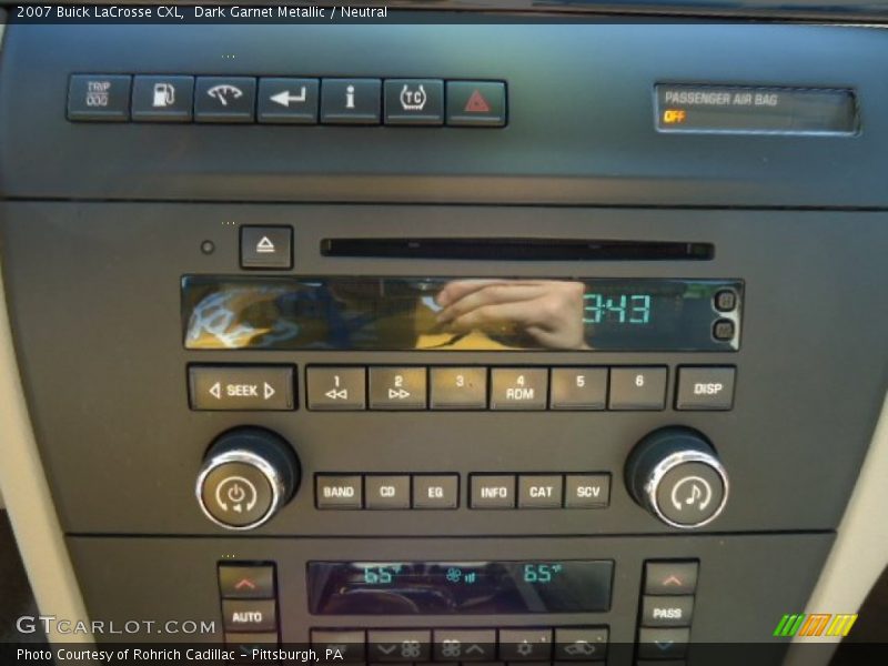 Audio System of 2007 LaCrosse CXL