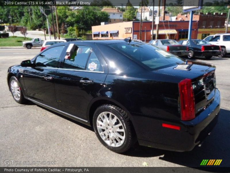 Black Raven / Ebony 2009 Cadillac STS 4 V6 AWD