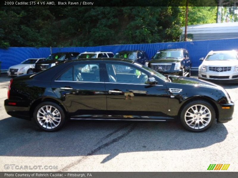 Black Raven / Ebony 2009 Cadillac STS 4 V6 AWD
