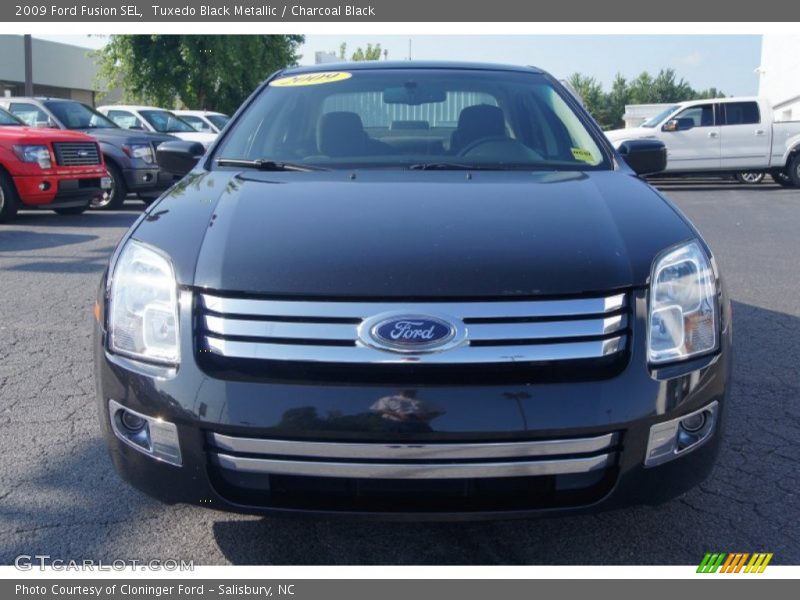 Tuxedo Black Metallic / Charcoal Black 2009 Ford Fusion SEL