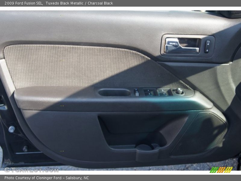 Tuxedo Black Metallic / Charcoal Black 2009 Ford Fusion SEL