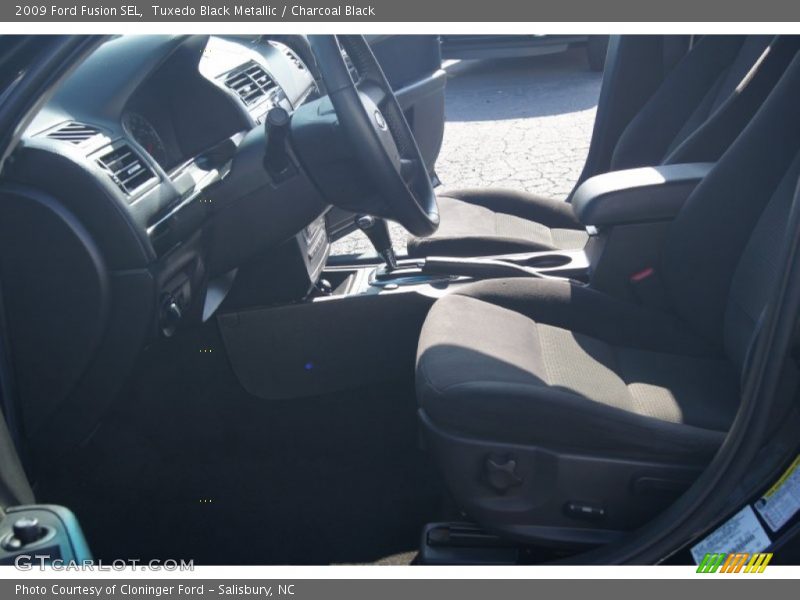 Tuxedo Black Metallic / Charcoal Black 2009 Ford Fusion SEL