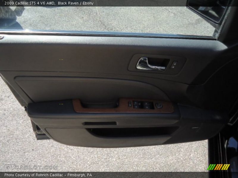 Black Raven / Ebony 2009 Cadillac STS 4 V6 AWD