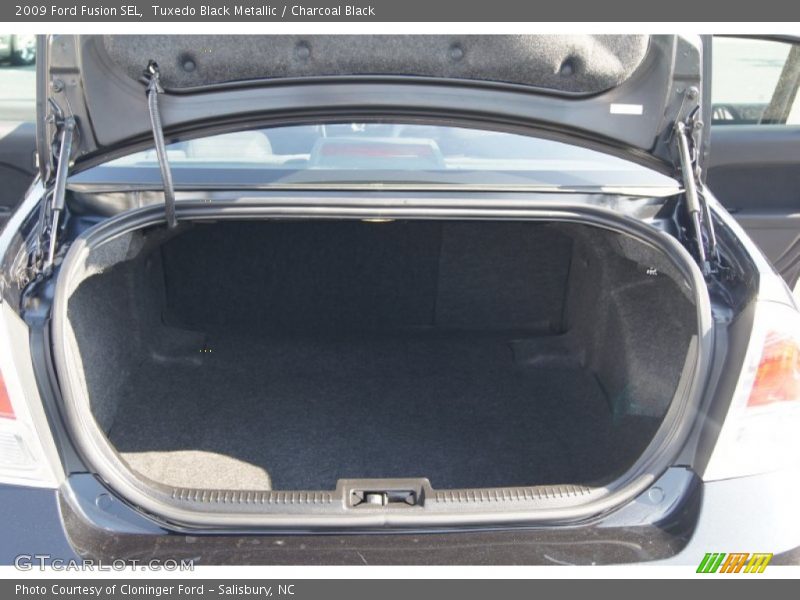 Tuxedo Black Metallic / Charcoal Black 2009 Ford Fusion SEL
