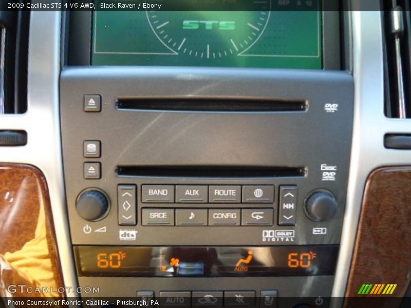 Black Raven / Ebony 2009 Cadillac STS 4 V6 AWD