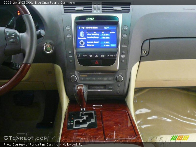 Blue Onyx Pearl / Cashmere 2006 Lexus GS 300