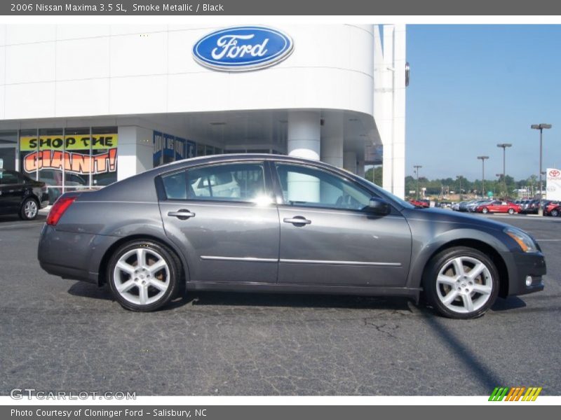 Smoke Metallic / Black 2006 Nissan Maxima 3.5 SL