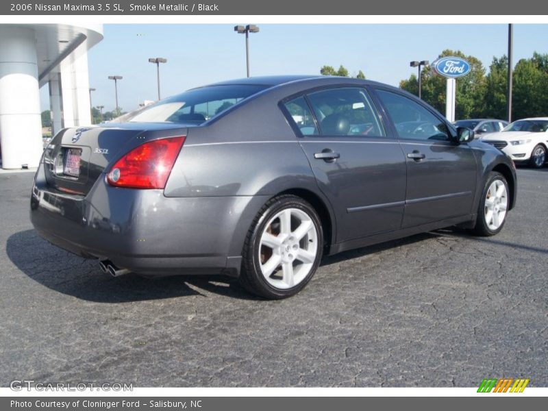 Smoke Metallic / Black 2006 Nissan Maxima 3.5 SL