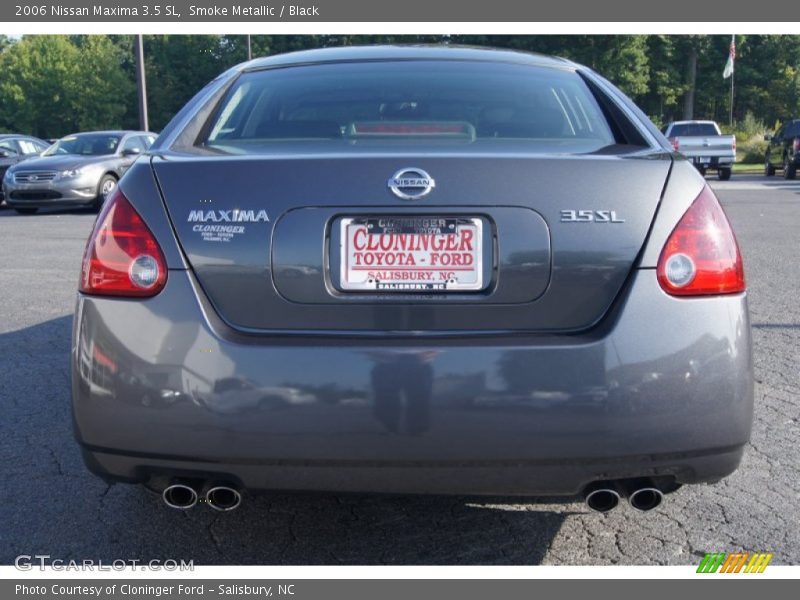 Smoke Metallic / Black 2006 Nissan Maxima 3.5 SL