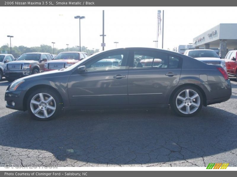 Smoke Metallic / Black 2006 Nissan Maxima 3.5 SL