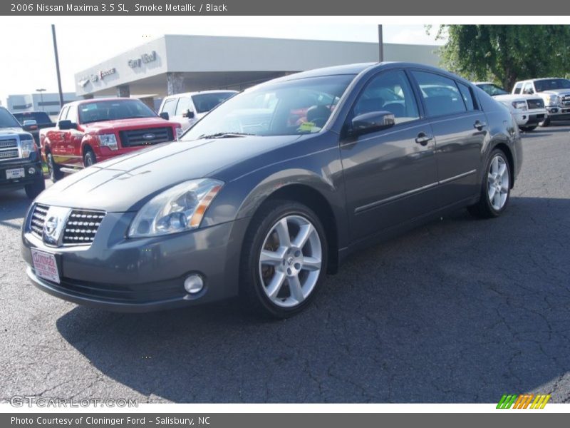 Smoke Metallic / Black 2006 Nissan Maxima 3.5 SL