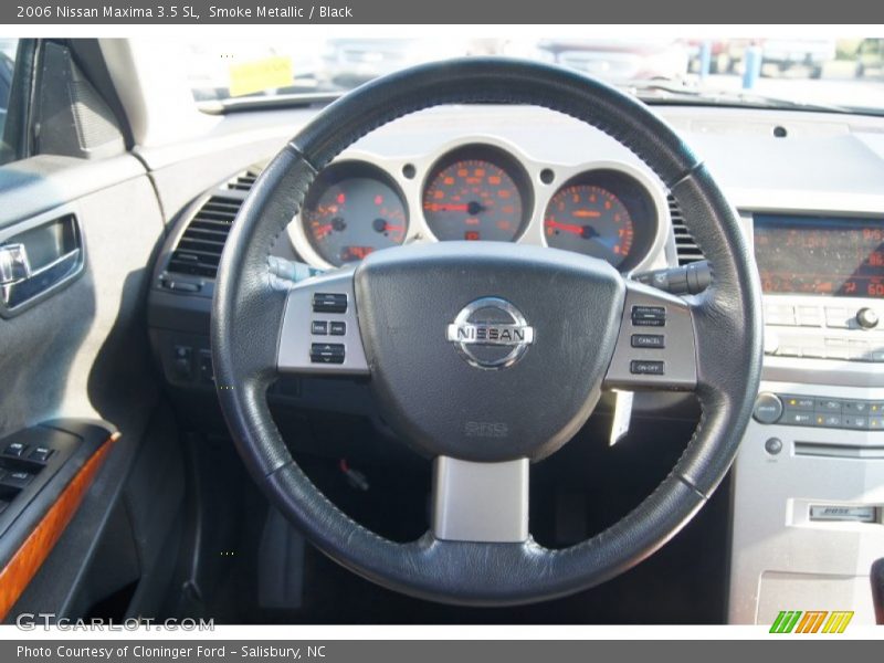 Smoke Metallic / Black 2006 Nissan Maxima 3.5 SL
