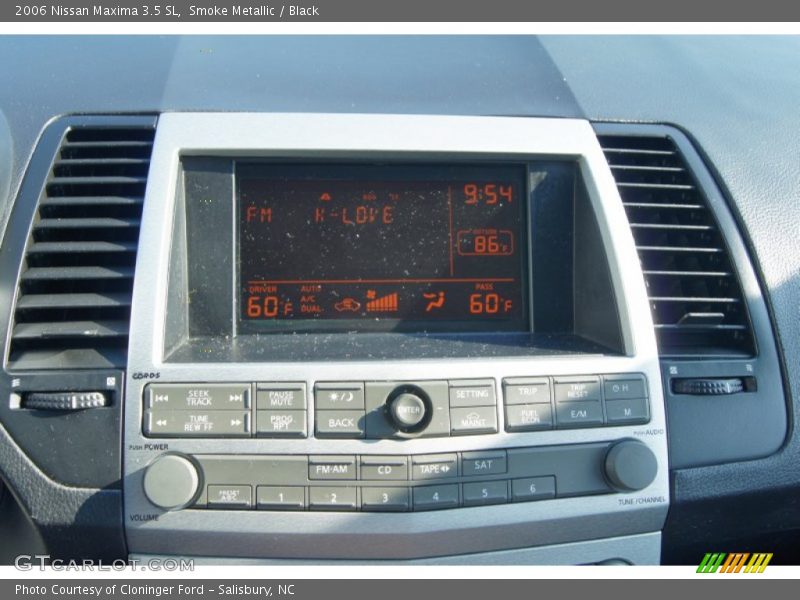 Smoke Metallic / Black 2006 Nissan Maxima 3.5 SL