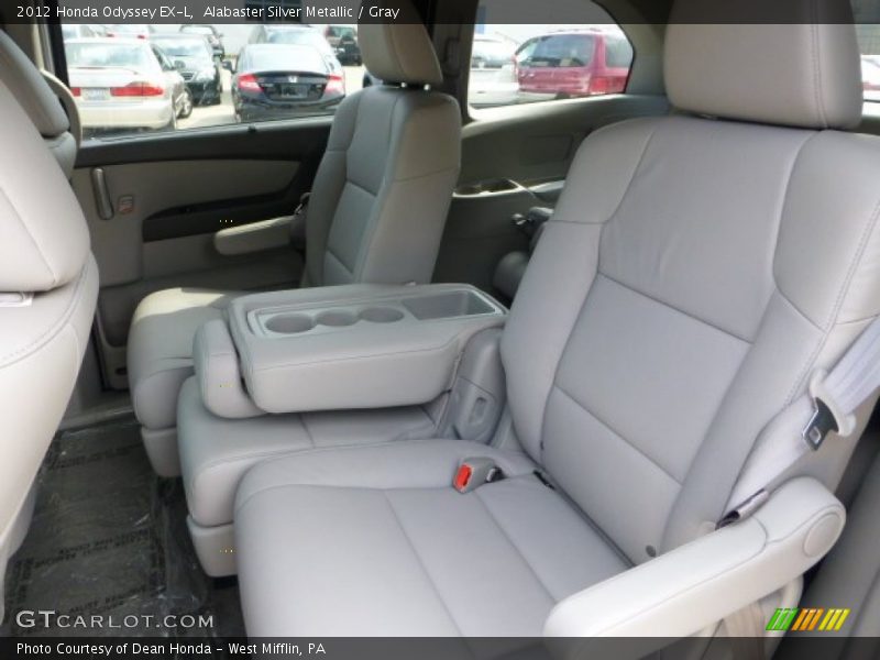 Alabaster Silver Metallic / Gray 2012 Honda Odyssey EX-L