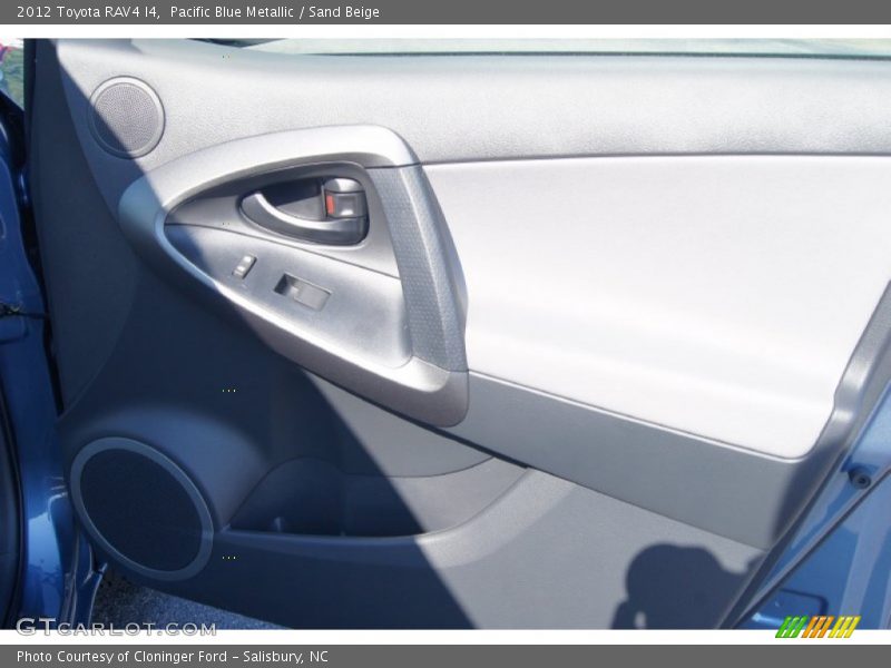 Pacific Blue Metallic / Sand Beige 2012 Toyota RAV4 I4