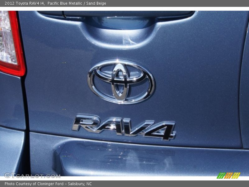 Pacific Blue Metallic / Sand Beige 2012 Toyota RAV4 I4