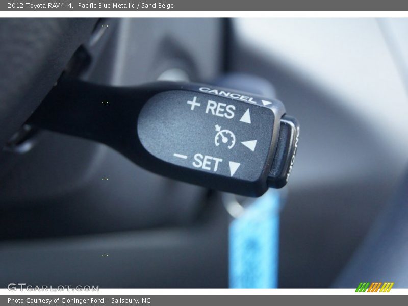 Pacific Blue Metallic / Sand Beige 2012 Toyota RAV4 I4