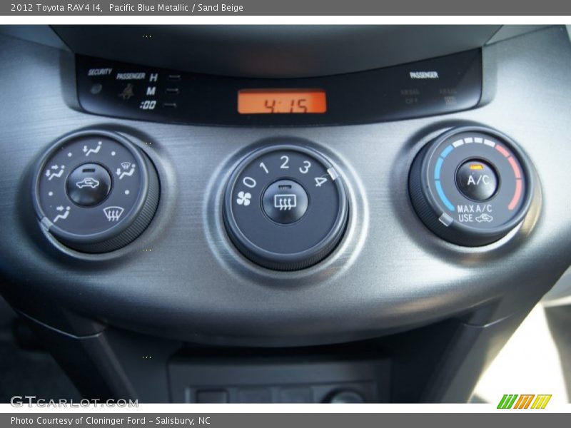 Pacific Blue Metallic / Sand Beige 2012 Toyota RAV4 I4