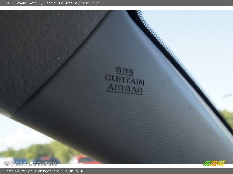 Pacific Blue Metallic / Sand Beige 2012 Toyota RAV4 I4
