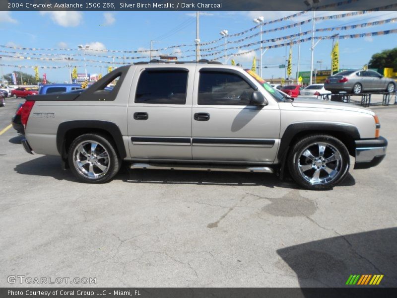 Silver Birch Metallic / Dark Charcoal 2004 Chevrolet Avalanche 1500 Z66