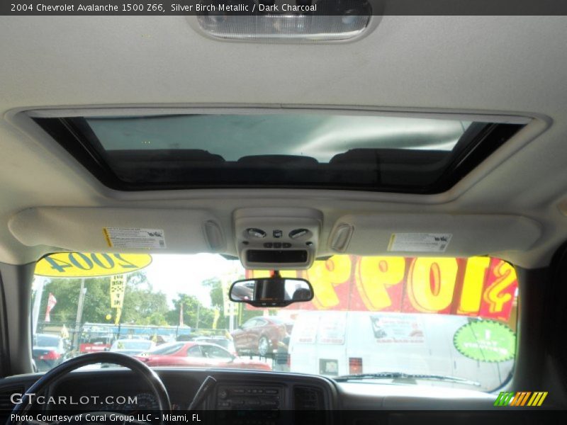 Silver Birch Metallic / Dark Charcoal 2004 Chevrolet Avalanche 1500 Z66