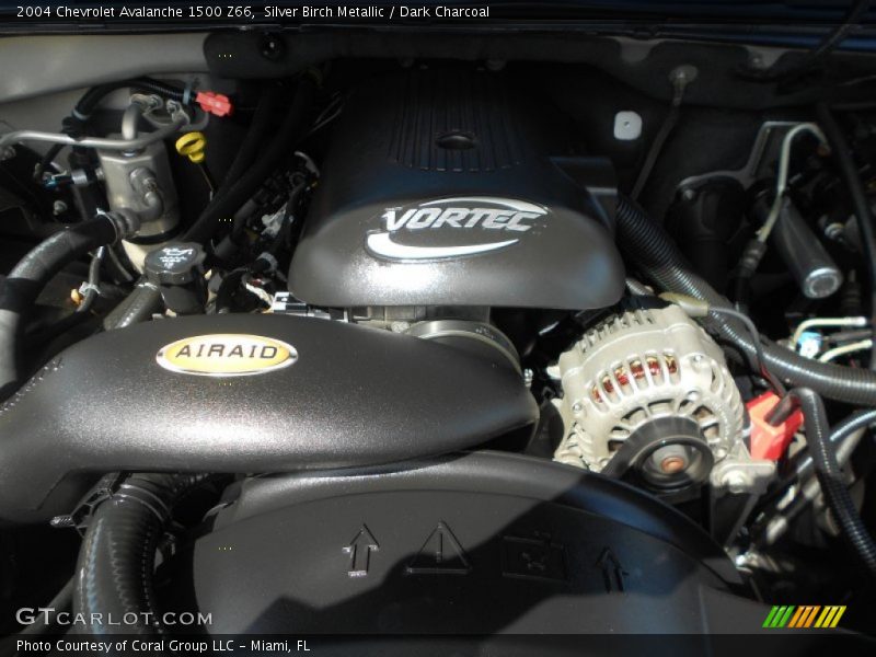 Silver Birch Metallic / Dark Charcoal 2004 Chevrolet Avalanche 1500 Z66