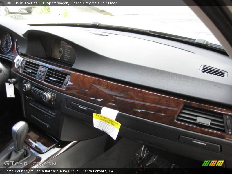 Space Grey Metallic / Black 2009 BMW 3 Series 328i Sport Wagon