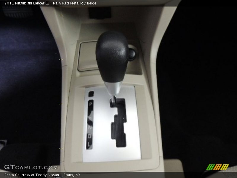 Rally Red Metallic / Beige 2011 Mitsubishi Lancer ES