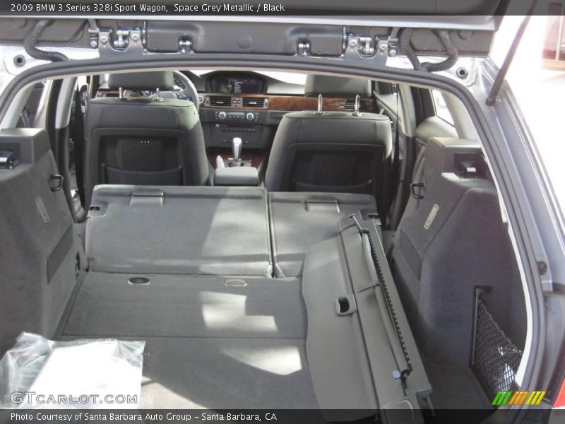 Space Grey Metallic / Black 2009 BMW 3 Series 328i Sport Wagon