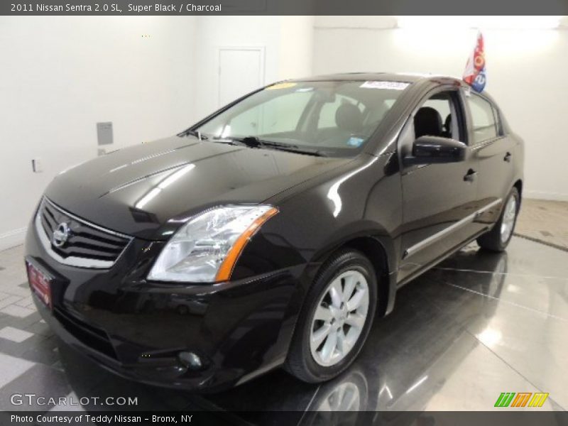 Super Black / Charcoal 2011 Nissan Sentra 2.0 SL