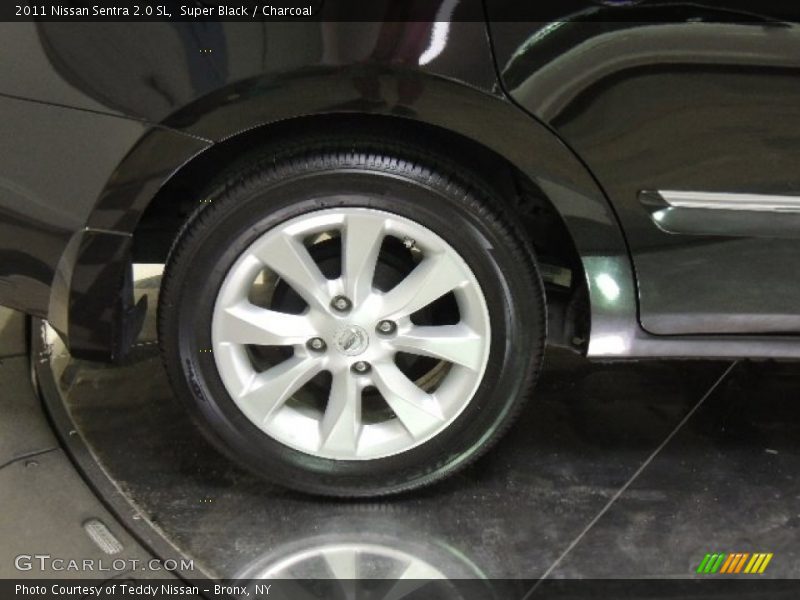 Super Black / Charcoal 2011 Nissan Sentra 2.0 SL
