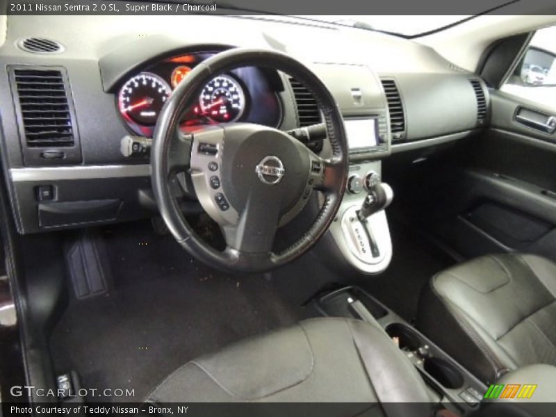 Super Black / Charcoal 2011 Nissan Sentra 2.0 SL