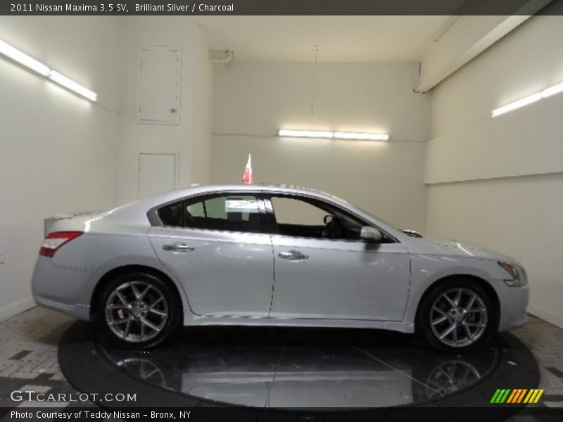 Brilliant Silver / Charcoal 2011 Nissan Maxima 3.5 SV