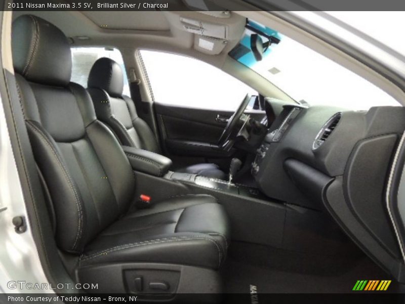 Brilliant Silver / Charcoal 2011 Nissan Maxima 3.5 SV