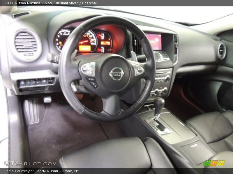 Brilliant Silver / Charcoal 2011 Nissan Maxima 3.5 SV