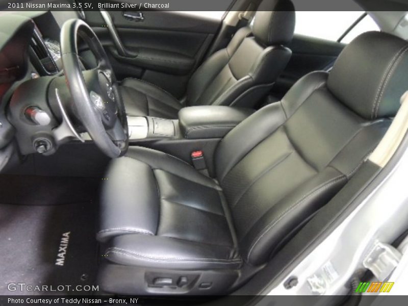 Brilliant Silver / Charcoal 2011 Nissan Maxima 3.5 SV